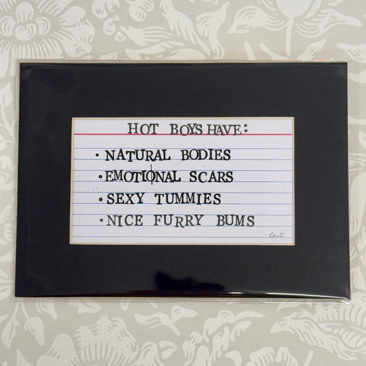 Class Notes - Hot Boys