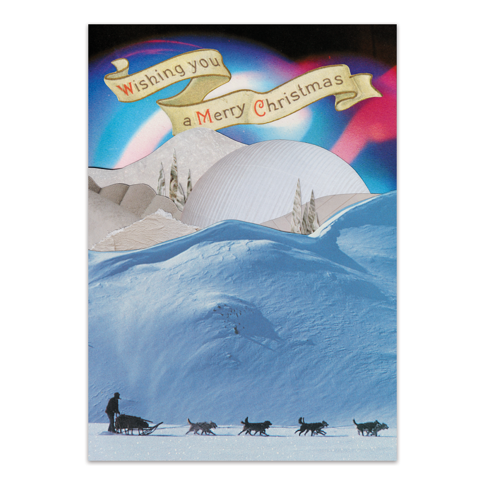 Winter Scene Christmas Card