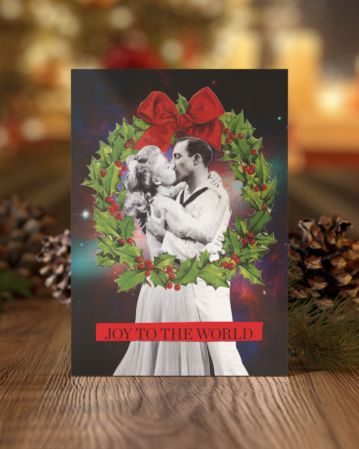 Joy to the World Christmas Card