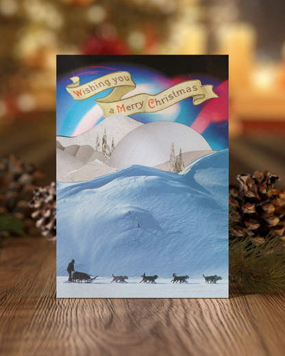 Winter Scene Christmas Card