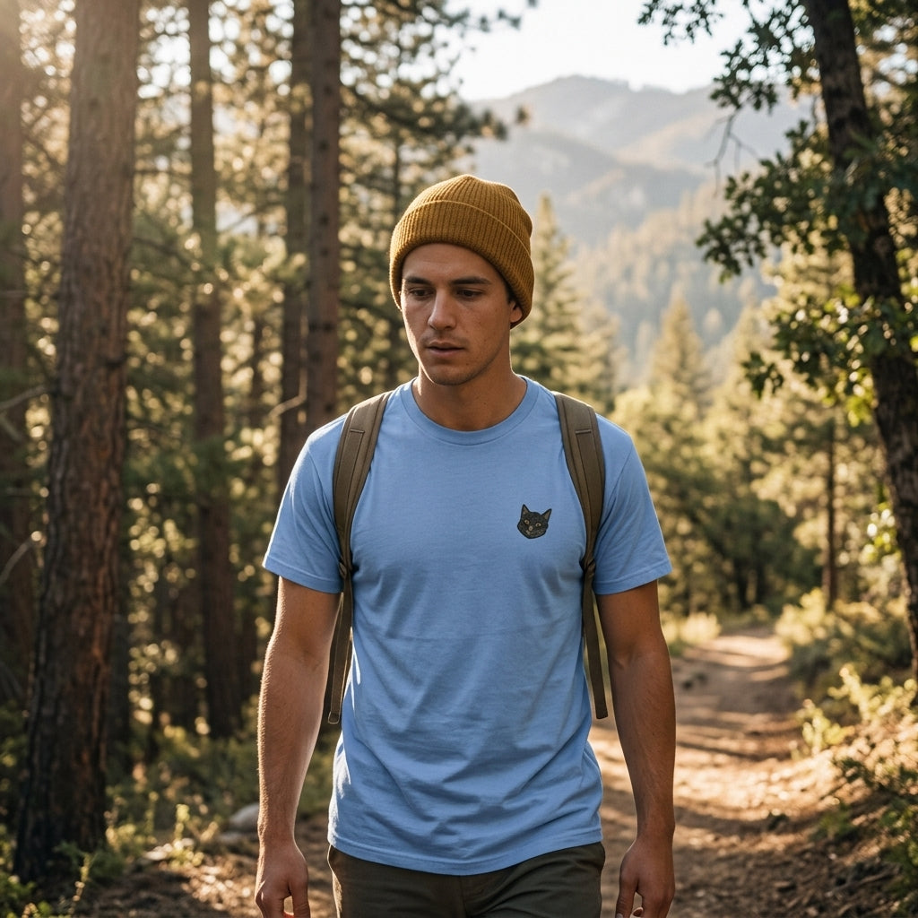 Anxiety Back Print T-Shirt