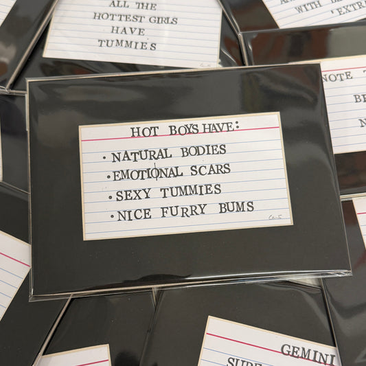 Class Notes - Hot Boys