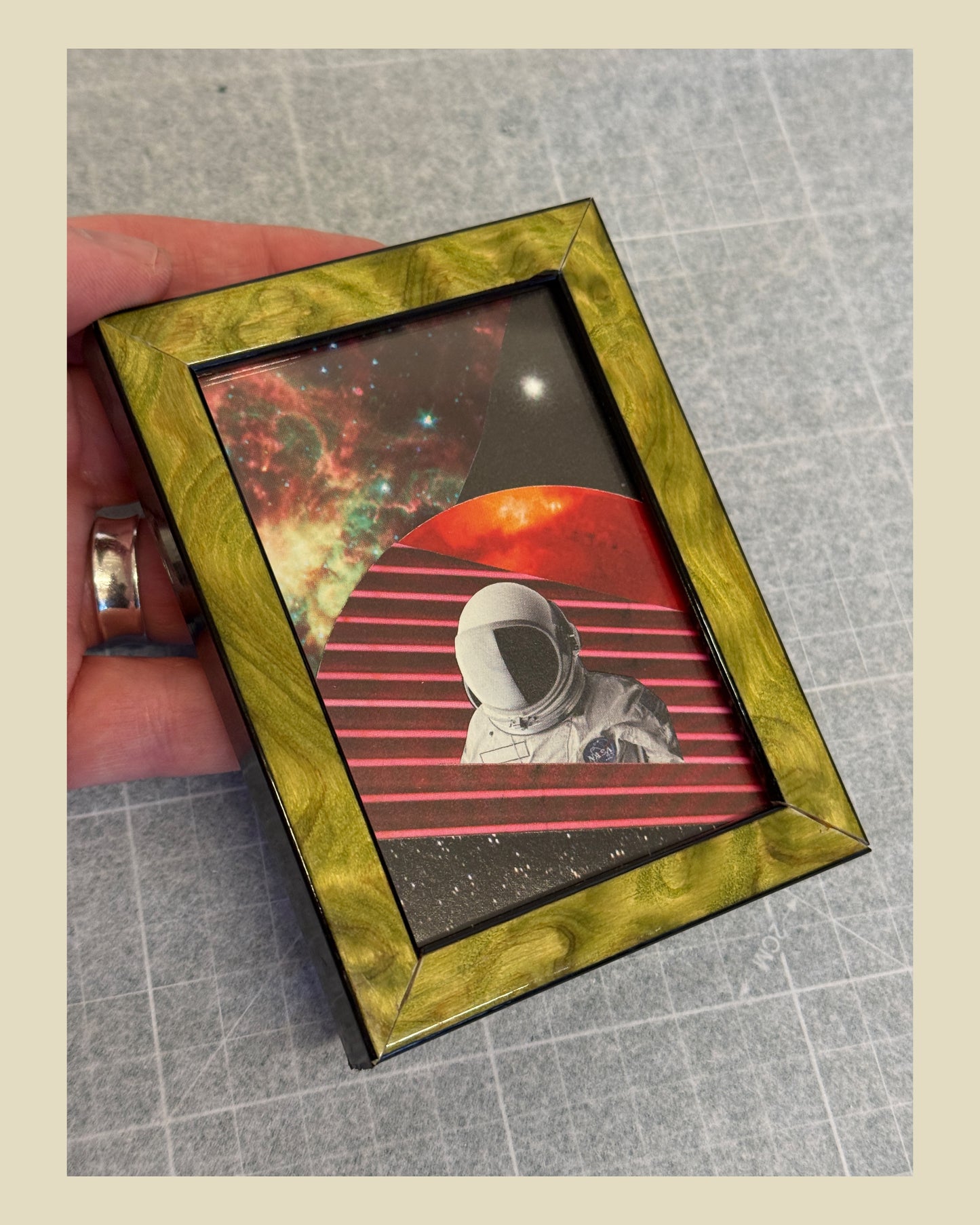 Wish You Were Here - Framed Original