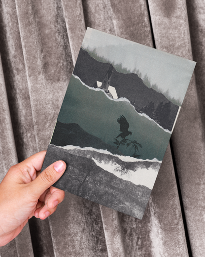 Cracked Sky Greeting Card