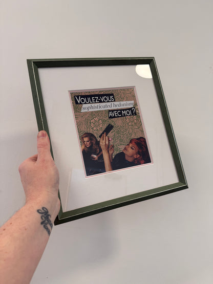 Hedonism - Framed Original