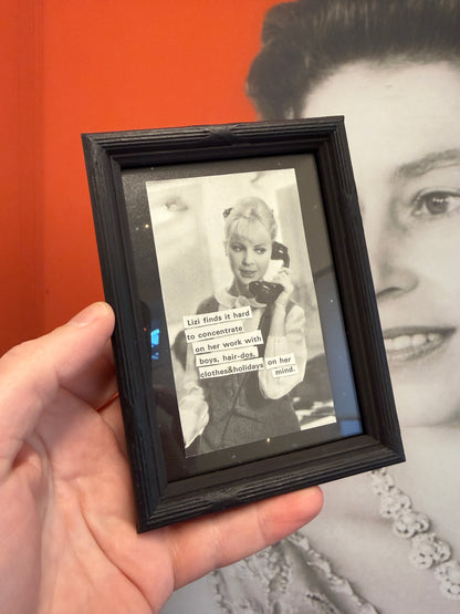 Lizi - Framed Original