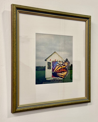 Butterfly House - Framed Original
