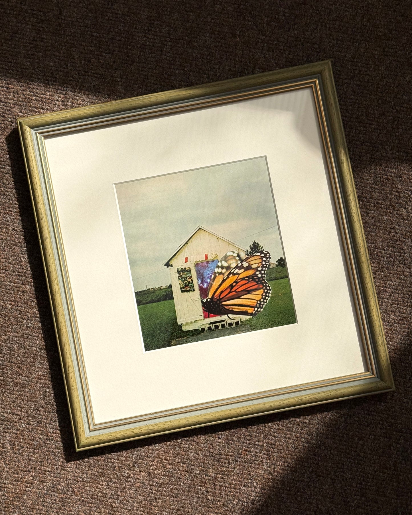 Butterfly House - Framed Original