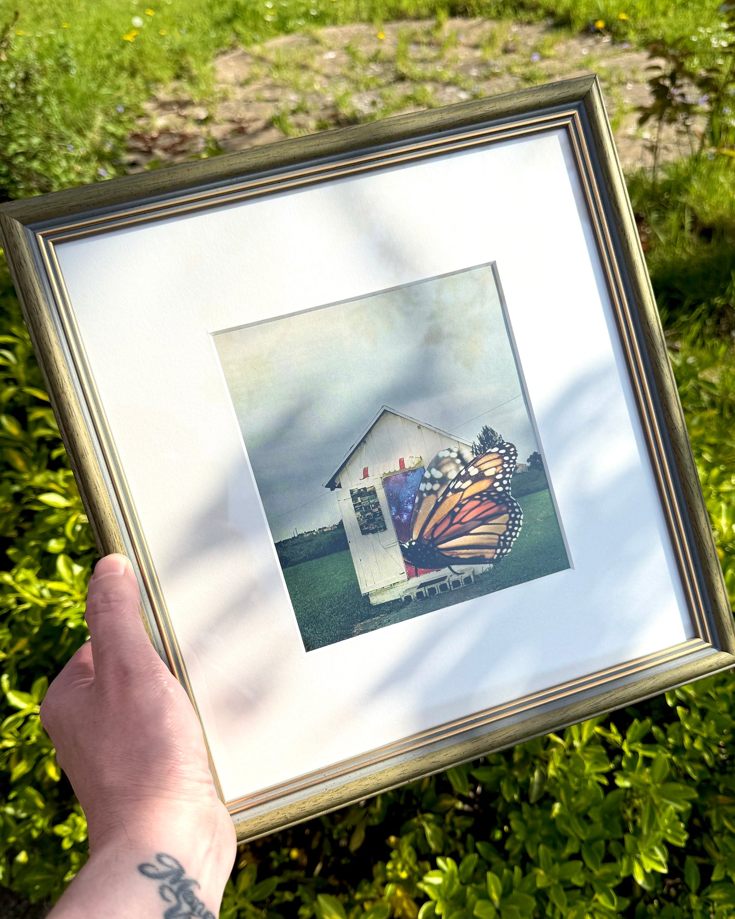 Butterfly House - Framed Original