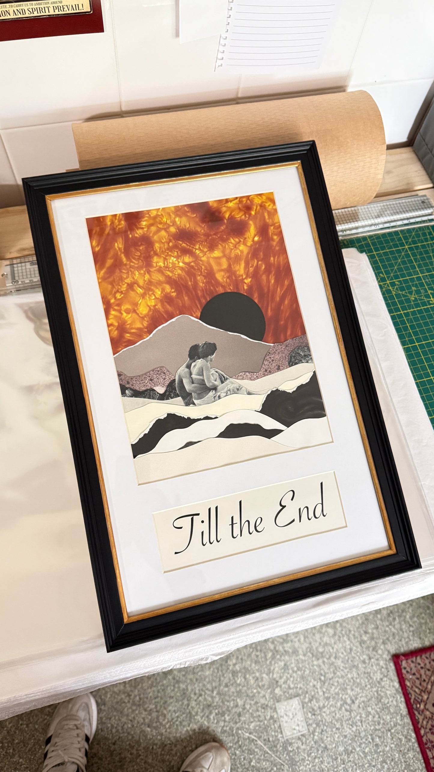Till the End - Framed Original