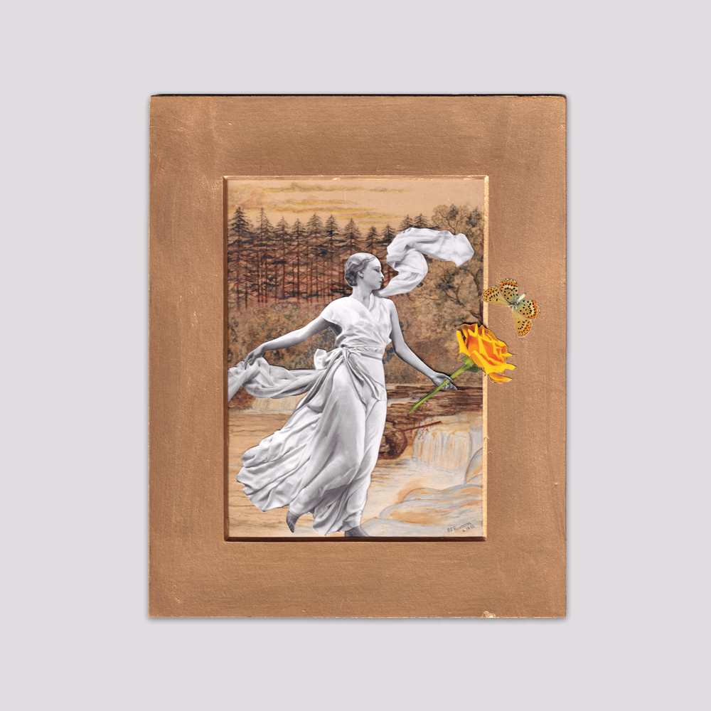 July - Framed Original
