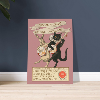 Social Anxiety A2 Posters