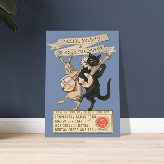 Social Anxiety A2 Posters