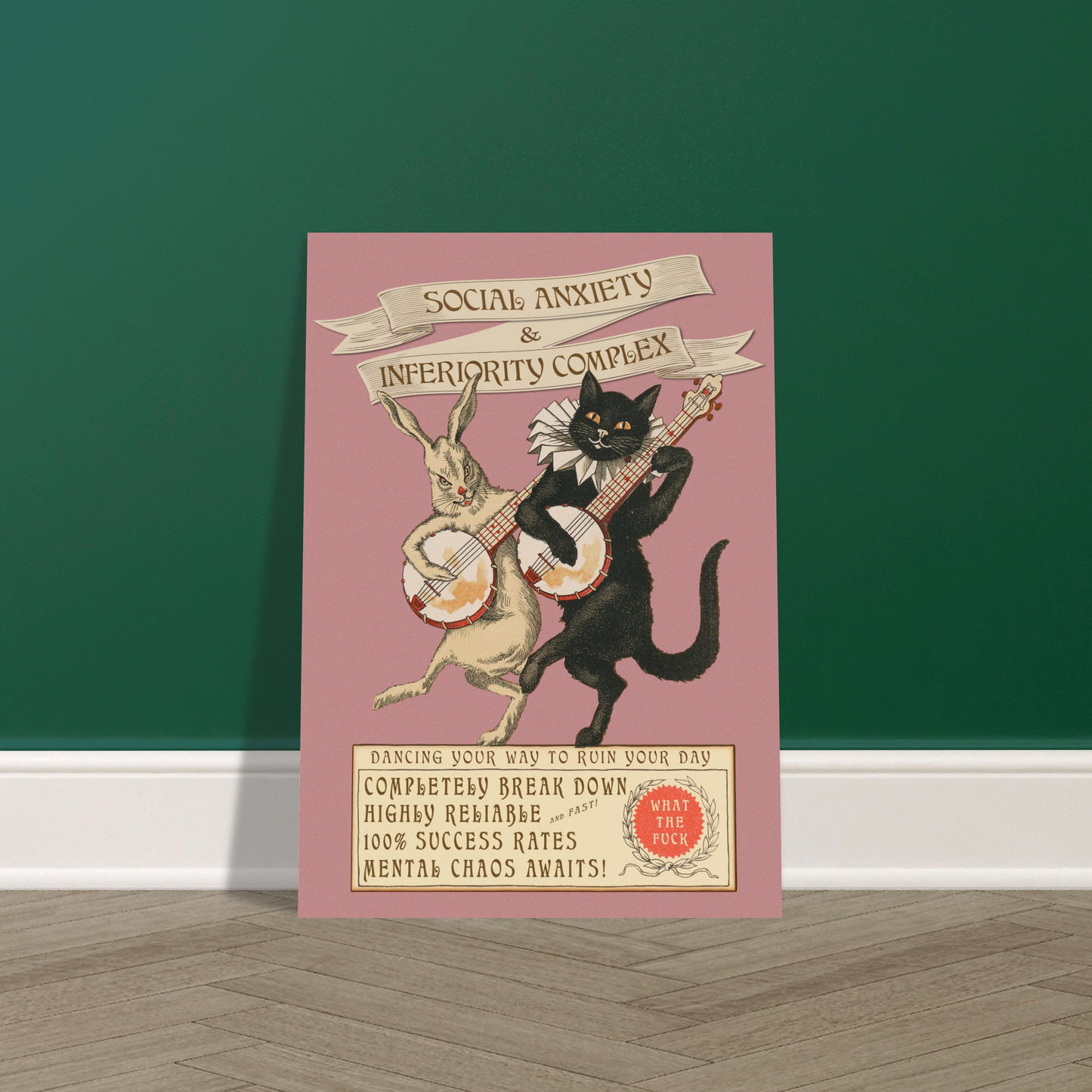 Social Anxiety A2 Posters