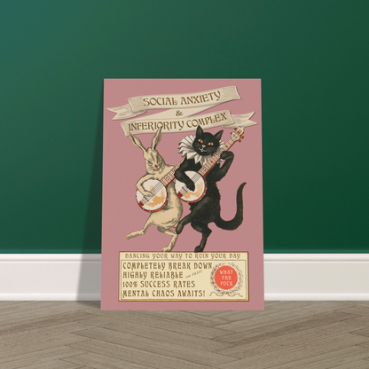 Social Anxiety A2 Posters