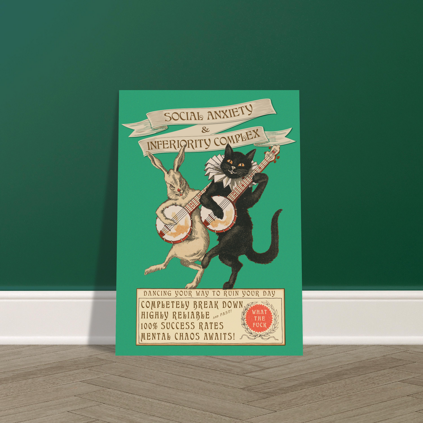 Social Anxiety A2 Posters