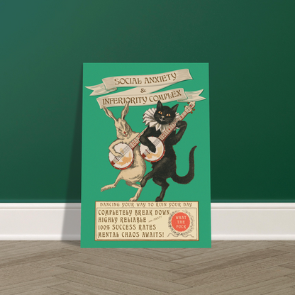 Social Anxiety A2 Posters