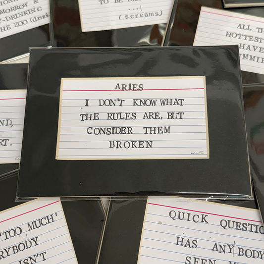 Class Notes - Aries
