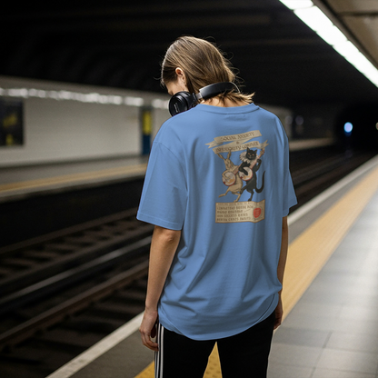 Anxiety Back Print T-Shirt