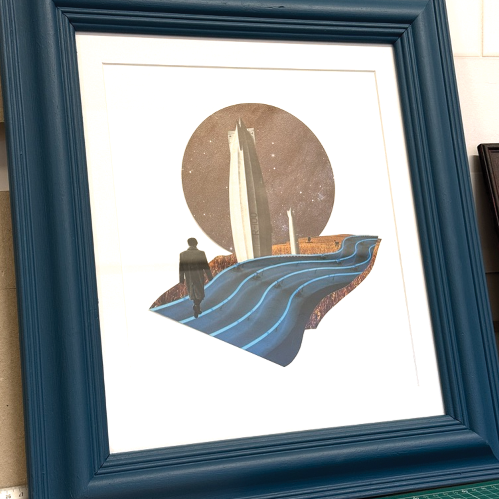 Boulevard - Framed Original