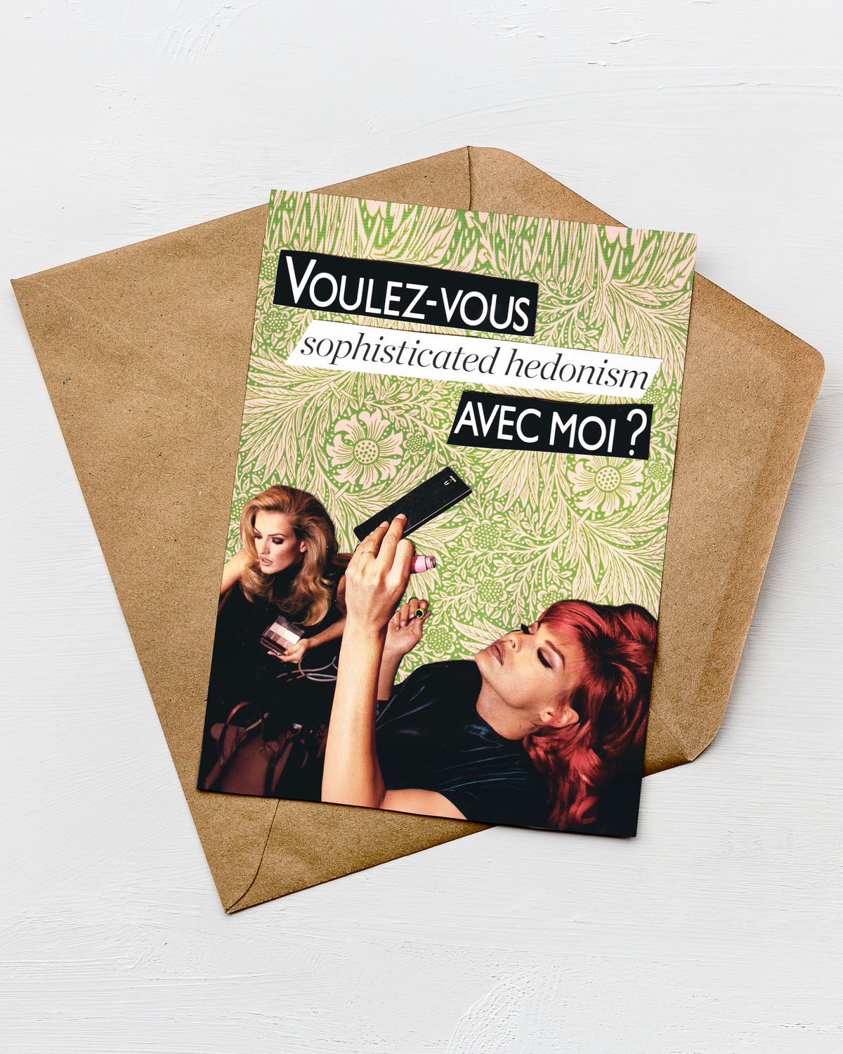 Hedonism Greeting Card