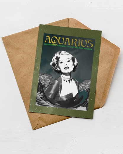 Hollywood Zodiac Greeting Cards