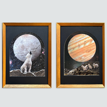 Howl & Bark - Framed Originals