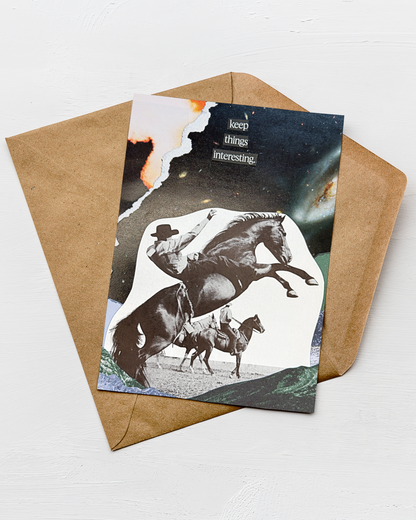 Interesting Greeting Card