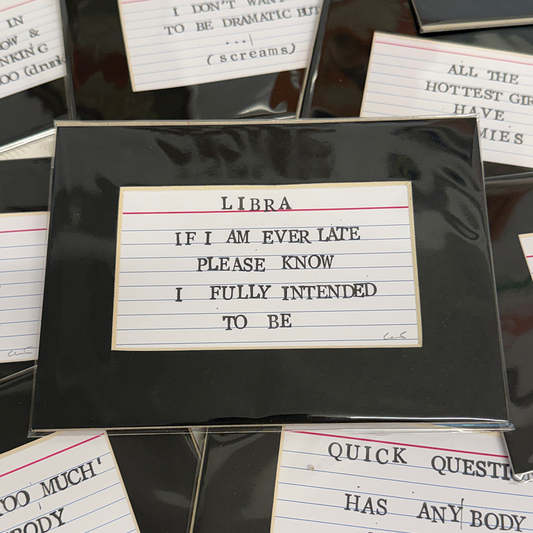 Class Notes - Libra