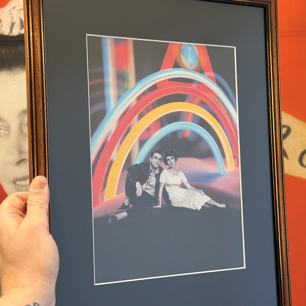 Liz & Monty - Framed Original