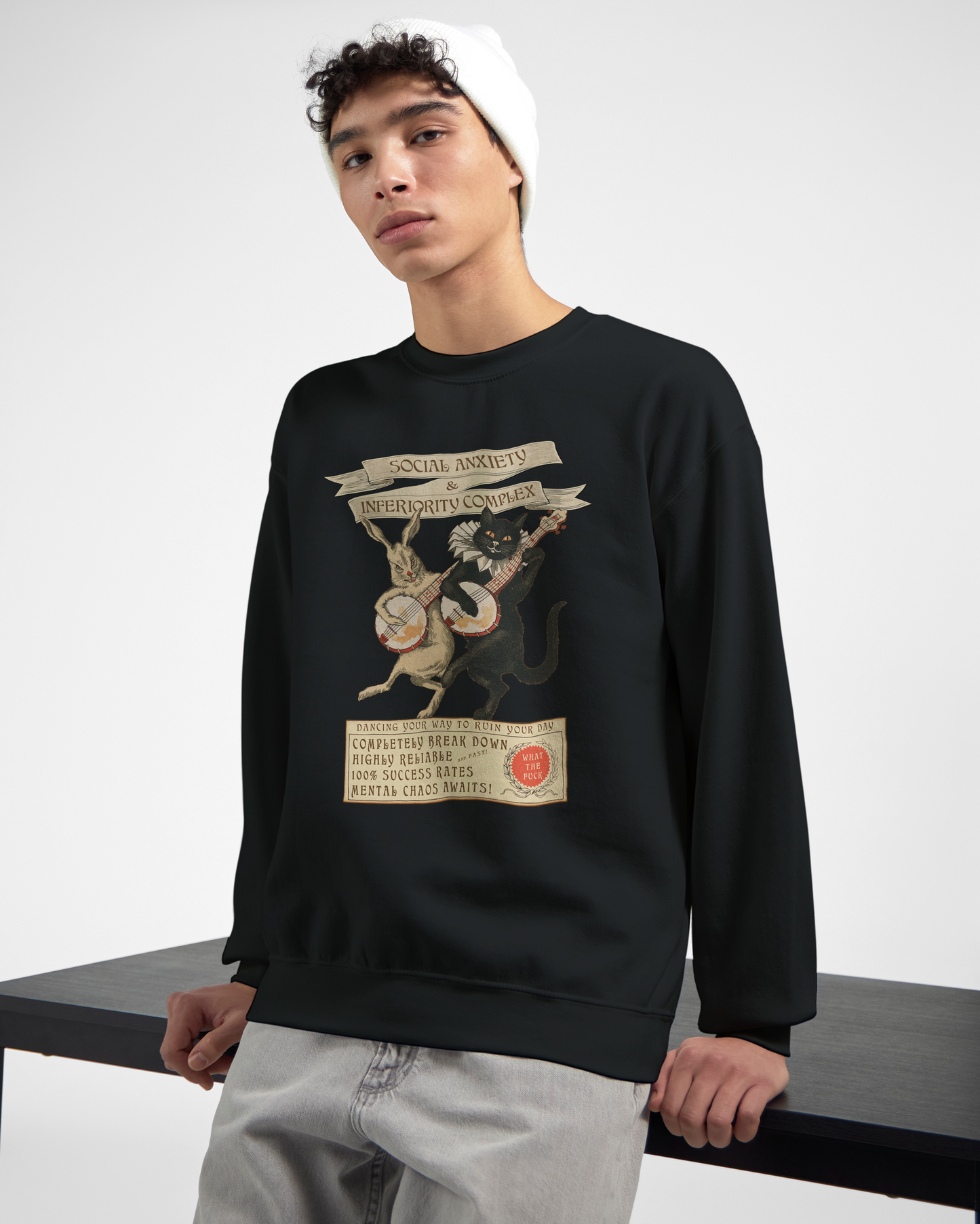 Social Anxiety Sweater