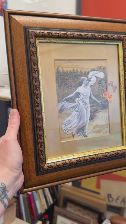 July - Framed Original