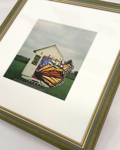 Butterfly House - Framed Original