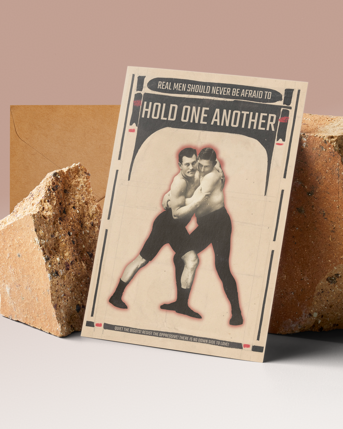 Real Men Greeting Card