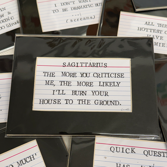 Class Notes - Sagittarius