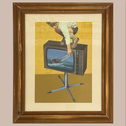 TV - Framed Original