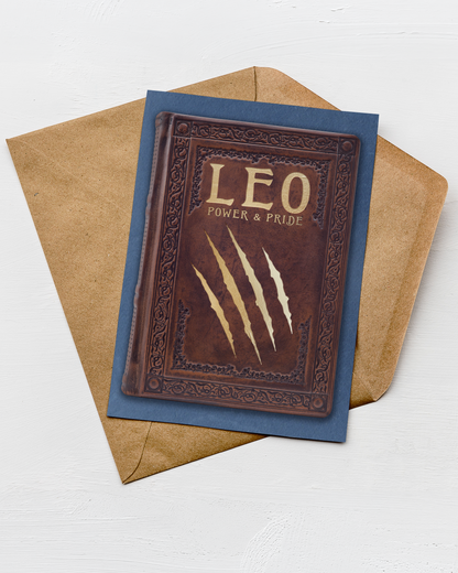 Zodiac Book Greeting Cards