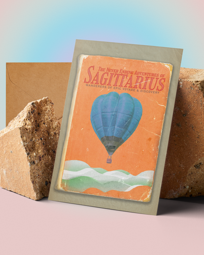 Zodiac Book Greeting Cards