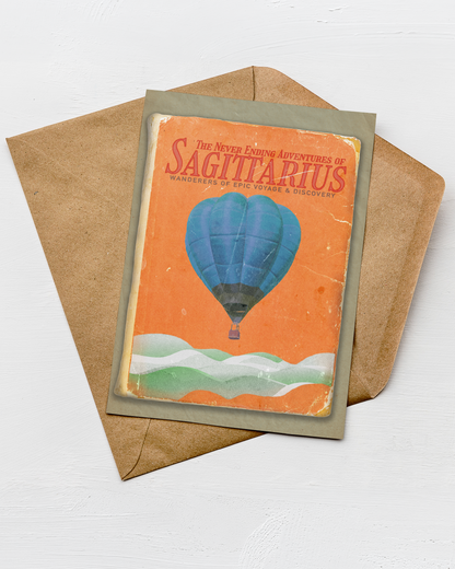 Zodiac Book Greeting Cards