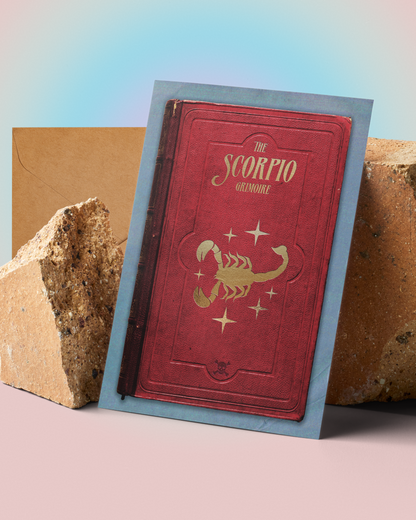 Zodiac Book Greeting Cards