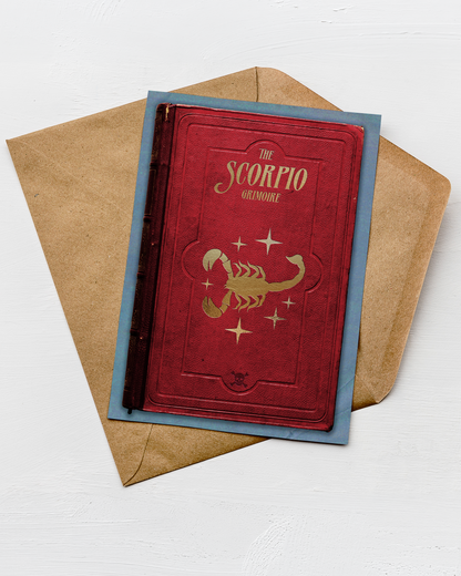 Zodiac Book Greeting Cards